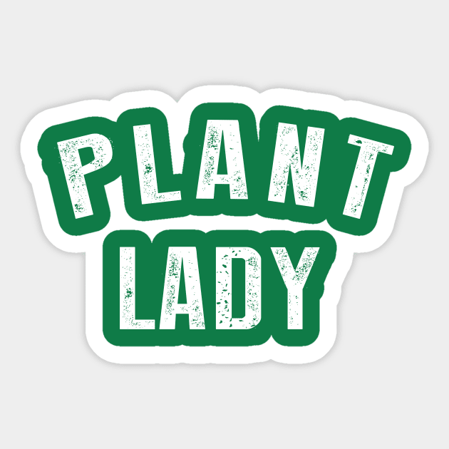 Plant lady Sticker by sunima